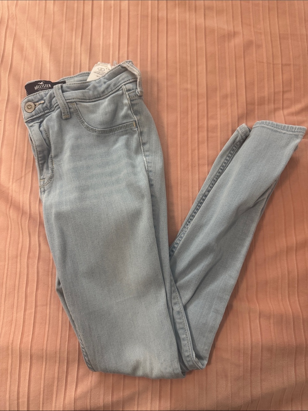 Hollister Light Blue Jean Leggings for Women
